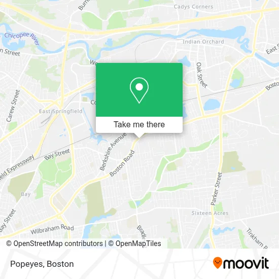 Popeyes map