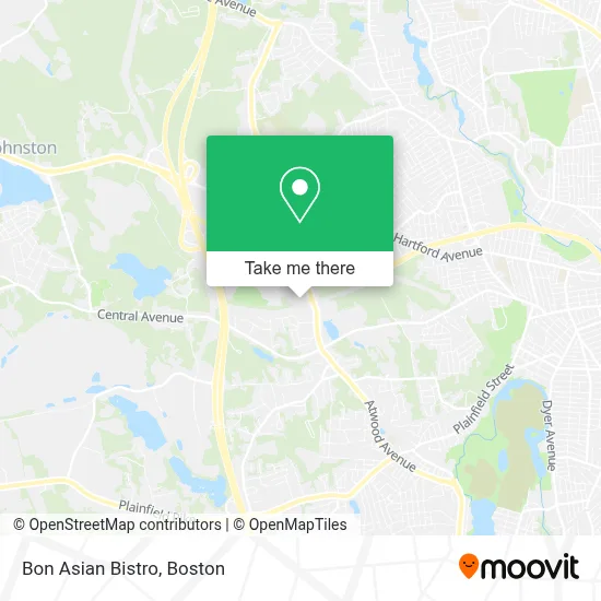 Bon Asian Bistro map