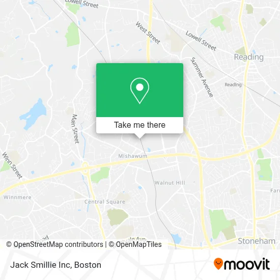 Jack Smillie Inc map