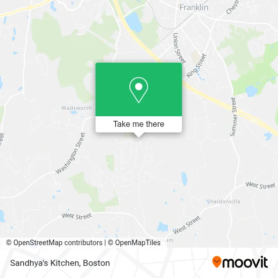 Sandhya's Kitchen map