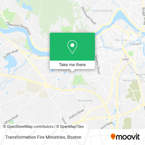 Transformation Fire Ministries map