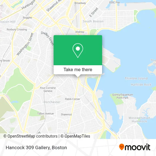 Hancock 309 Gallery map