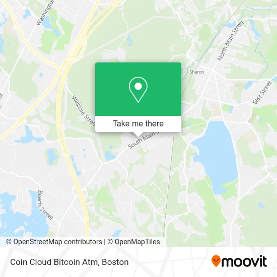 Coin Cloud Bitcoin Atm map