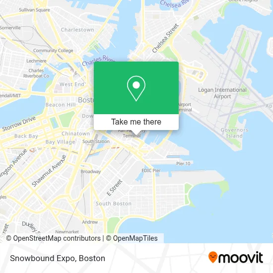 Snowbound Expo map