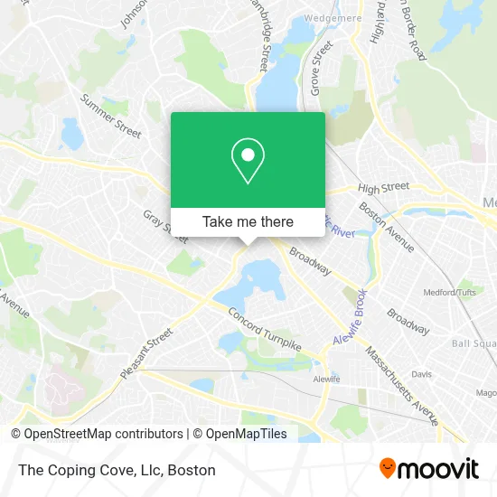 The Coping Cove, Llc map