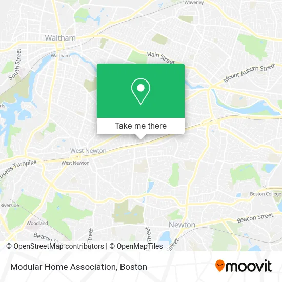 Modular Home Association map