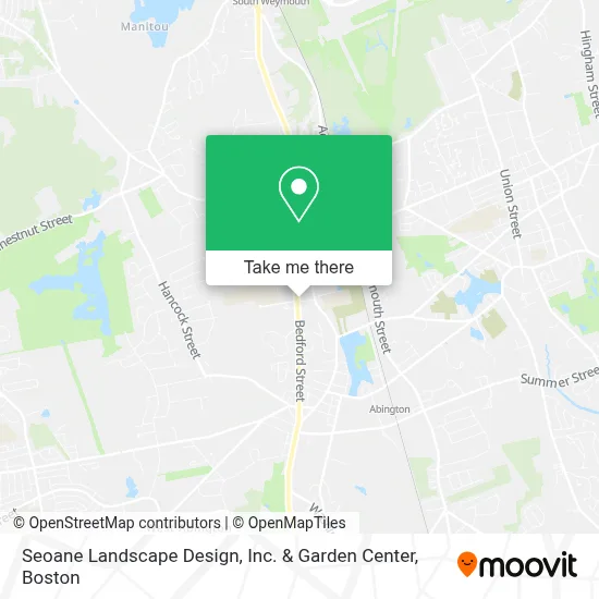 Seoane Landscape Design, Inc. & Garden Center map