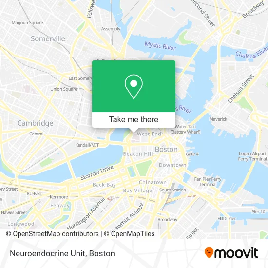 Neuroendocrine Unit map