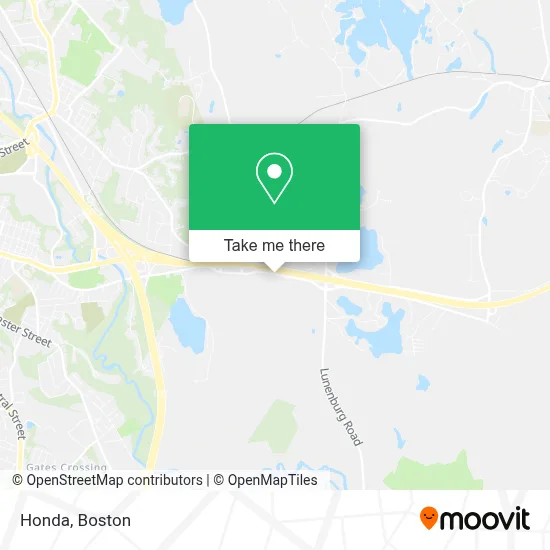 Honda map