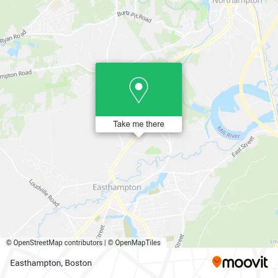 Easthampton map