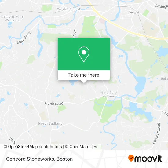 Concord Stoneworks map