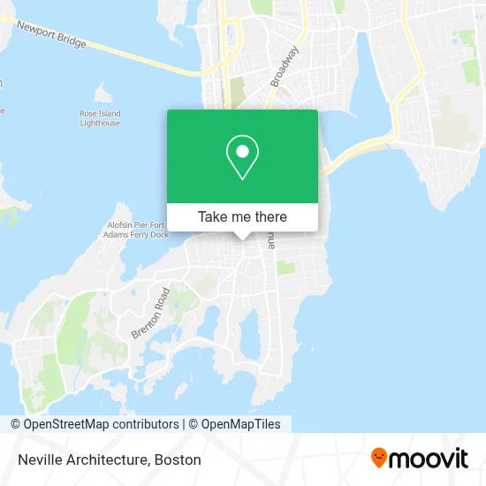 Neville Architecture map