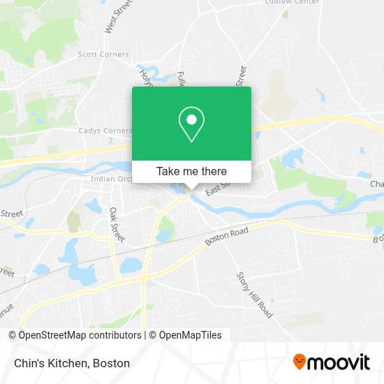 Chin's Kitchen map