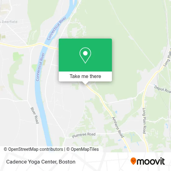 Cadence Yoga Center map