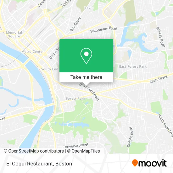 El Coqui Restaurant map