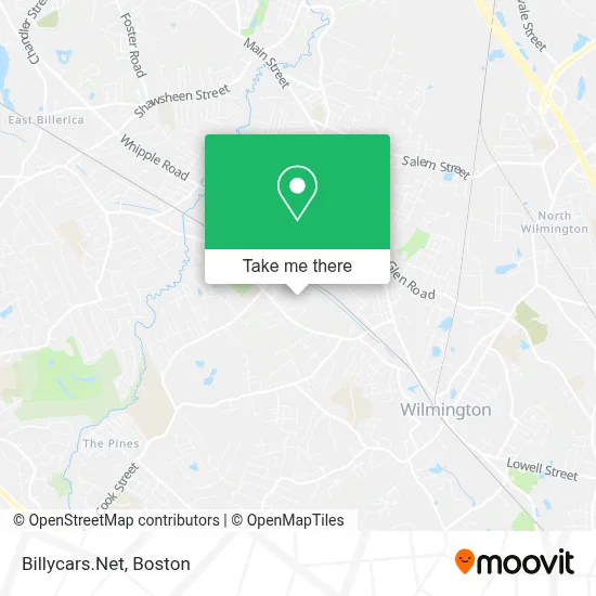 Billycars.Net map