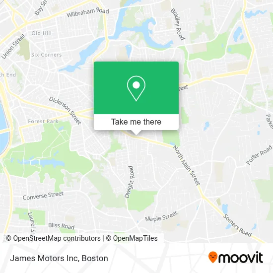 James Motors Inc map