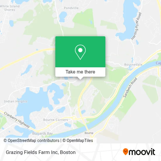 Grazing Fields Farm Inc map
