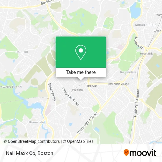 Nail Maxx Co map