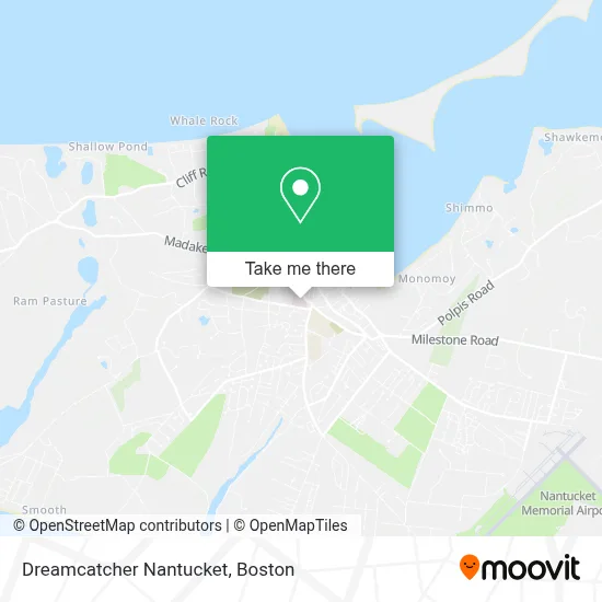 Dreamcatcher Nantucket map