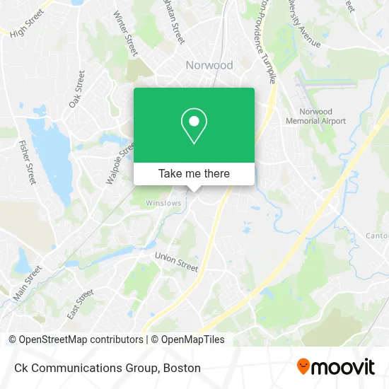 Ck Communications Group map