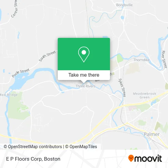 E P Floors Corp map