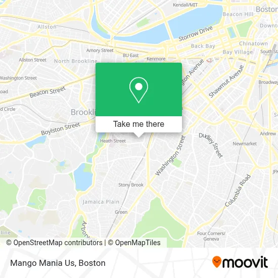 Mango Mania Us map