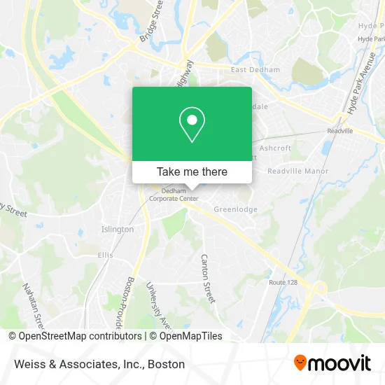 Weiss & Associates, Inc. map