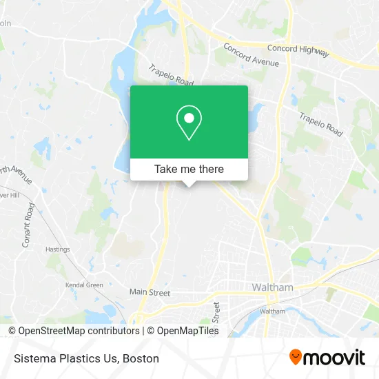 Sistema Plastics Us map