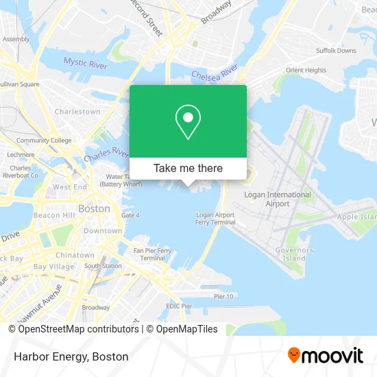 Harbor Energy map