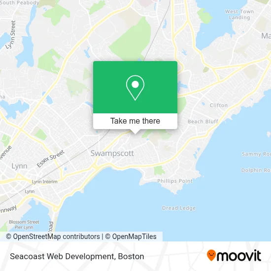 Seacoast Web Development map