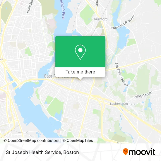 St Joseph Health Service map