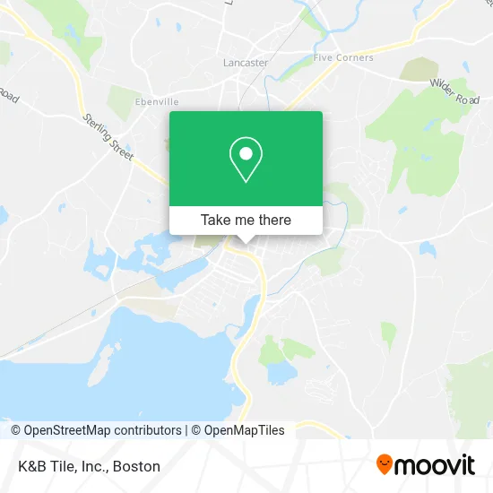K&B Tile, Inc. map