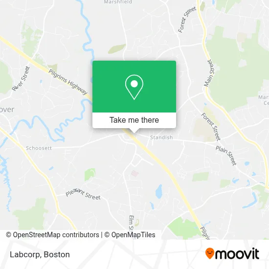 Labcorp map