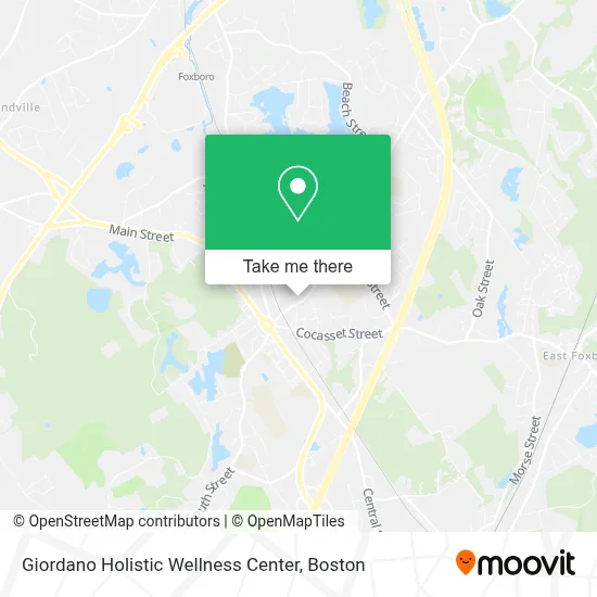 Giordano Holistic Wellness Center map