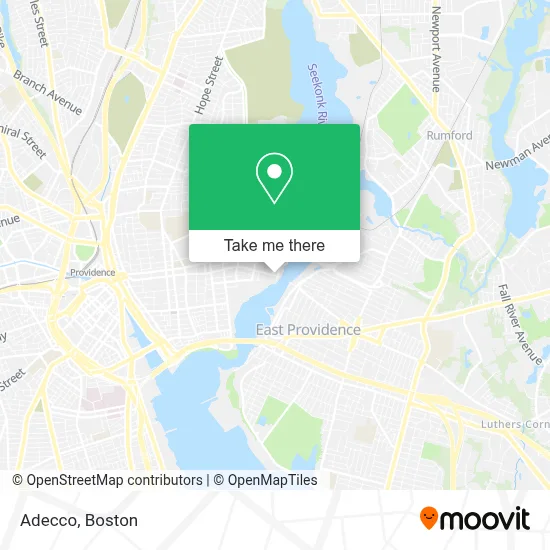 Adecco map