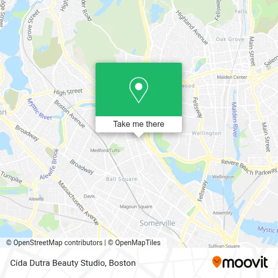 Cida Dutra Beauty Studio map