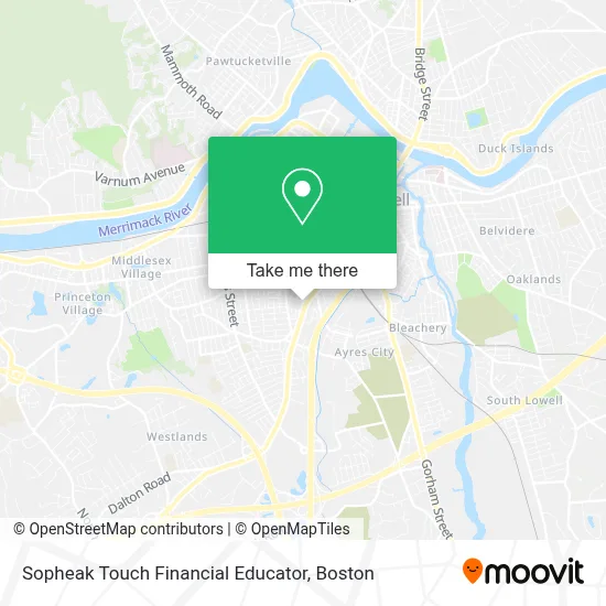 Sopheak Touch Financial Educator map