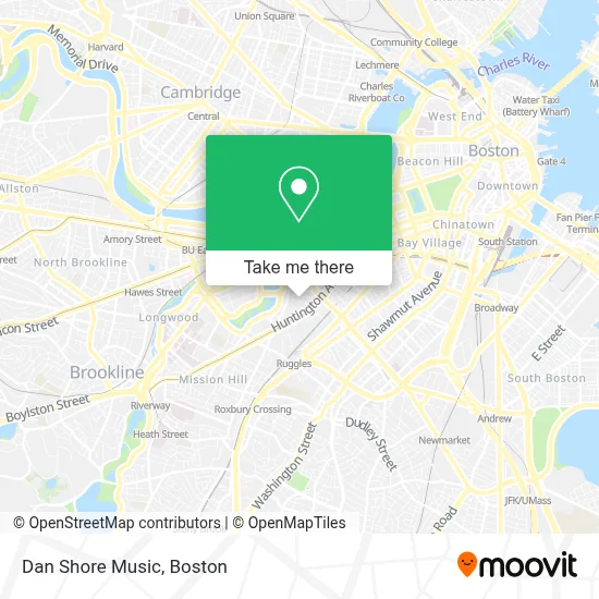 Dan Shore Music map