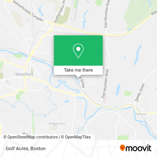 Golf Acres map