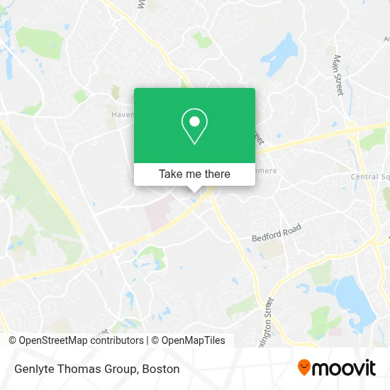 Genlyte Thomas Group map