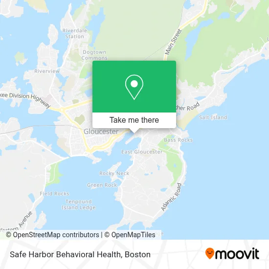 Safe Harbor Behavioral Health map