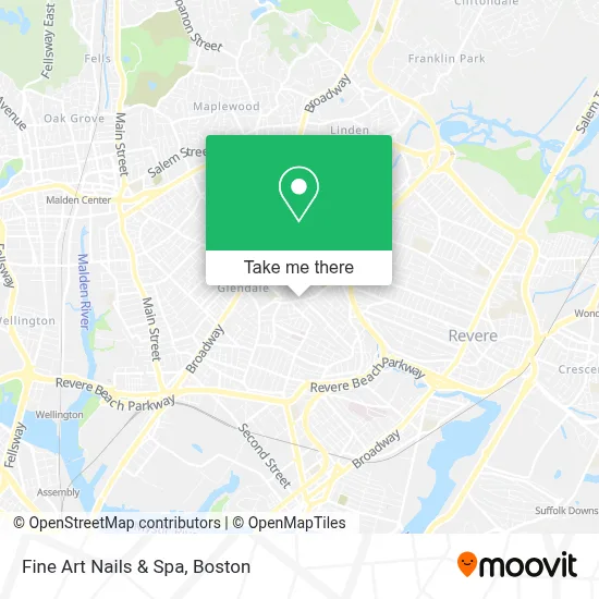 Fine Art Nails & Spa map