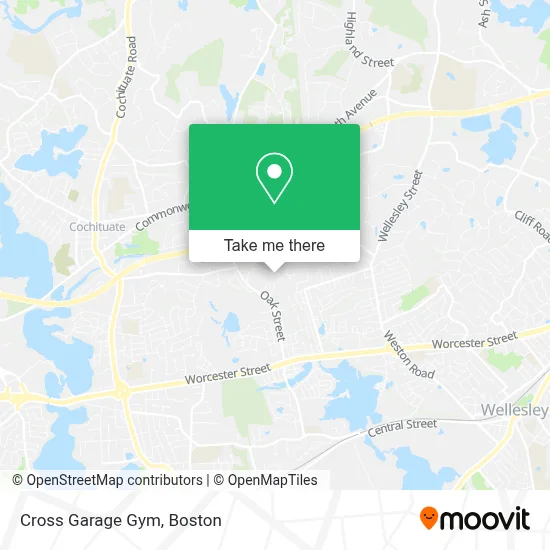 Cross Garage Gym map