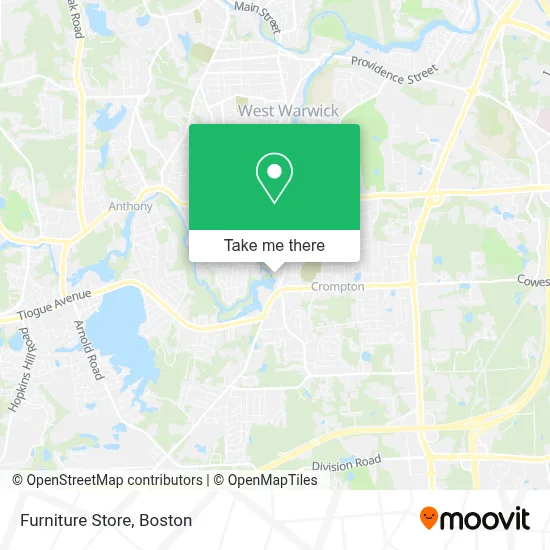 Furniture Store map