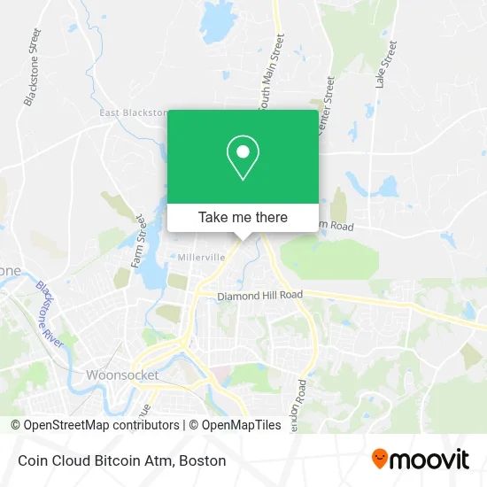 Coin Cloud Bitcoin Atm map
