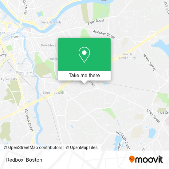 Redbox map