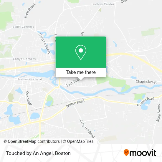 Touched by An Angel map