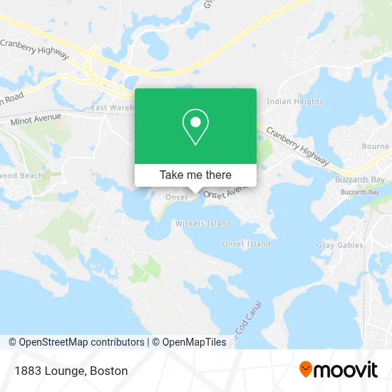 1883 Lounge map
