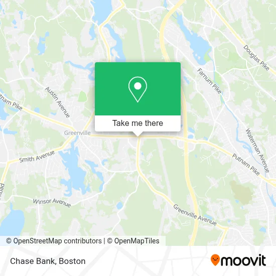 Chase Bank map